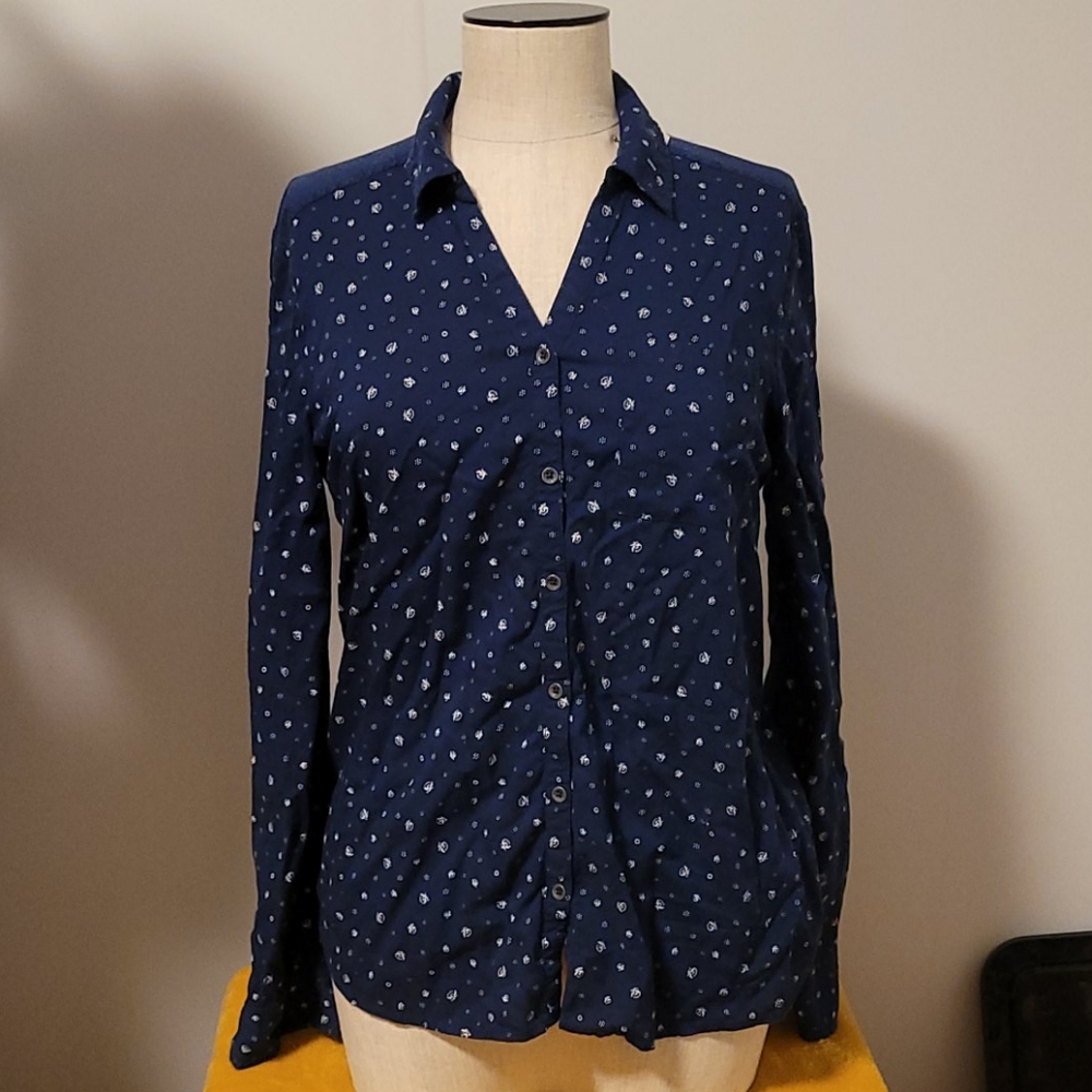 Mavi jeans button down shirt.